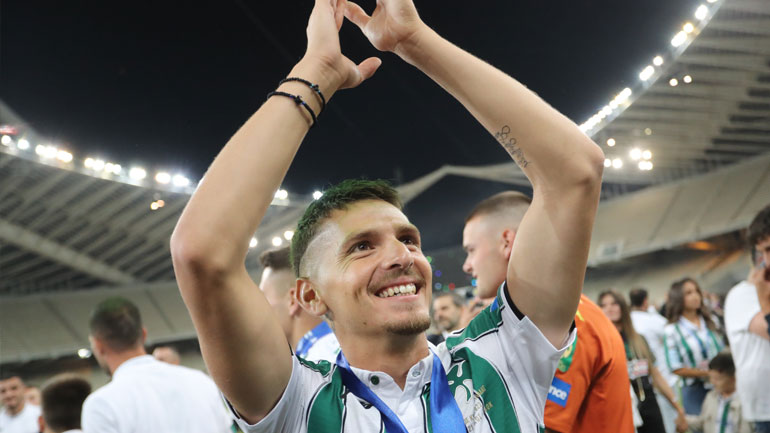 Το αντίο του Χατζηγιοβάνη στον Παναθηναϊκό: «Θα σας έχω για πάντα στην καρδιά μου»