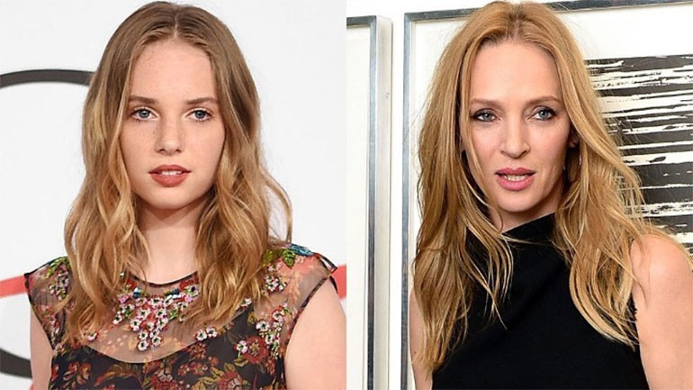 Η Μάγια Χοκ και η μητέρα της Ούμα Θέρμαν μαζί σε ταινία