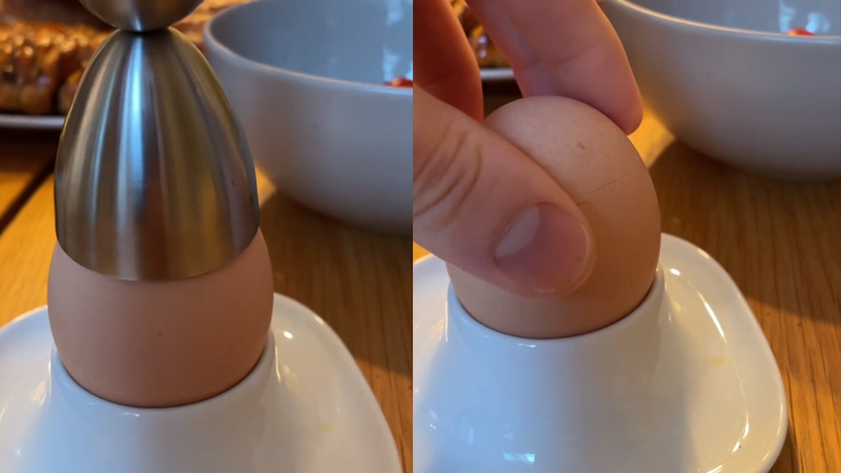 Πώς θα ξεφλουδίσετε σωστά ένα αβγό…