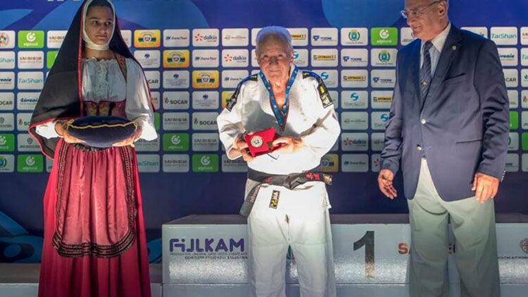 Tζούντο: Ο 92χρονος Νίκος Κλουβάτος στην ομάδα των Ελλήνων βετεράνων που θα αγωνιστούν στο Ηράκλειο