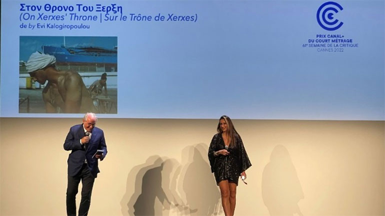 Φεστιβάλ Καννών: Βραβεύτηκε η ελληνική ταινία «Στον θρόνο του Ξέρξη» με τον Γιώργο Μαζωνάκη