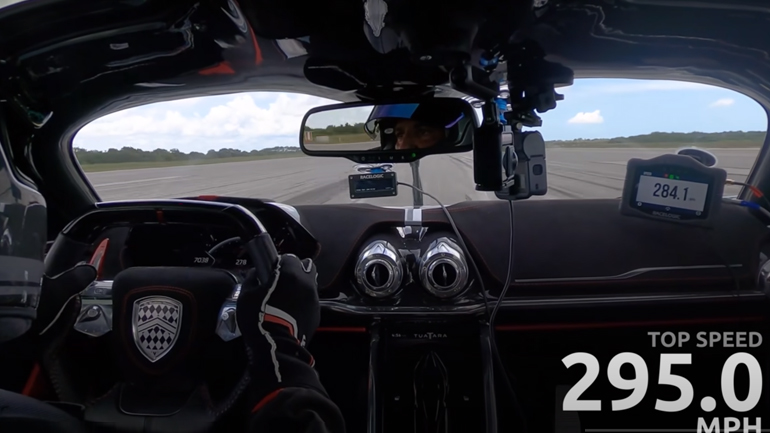 Δείτε το Tuatara να κάνει ρεκόρ τελικής ταχύτητας 474,8 χλμ./ώρα – «Ξεμείναμε από δρόμο» δήλωσε ο CEO 