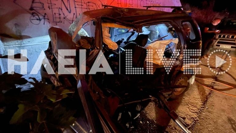 Αρχ. Ολυμπία: Θανατηφόρο τροχαίο στα τούνελ της περιμετρικής Αρχ. Ολυμπία: Θανατηφόρο τροχαίο στα τούνελ της περιμετρικής