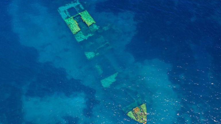 Το ναυάγιο “Πυθέας” στη Ρόδο με την εναέρια ματιά του ροδίτη χειριστή drone Στατή Χρήστου