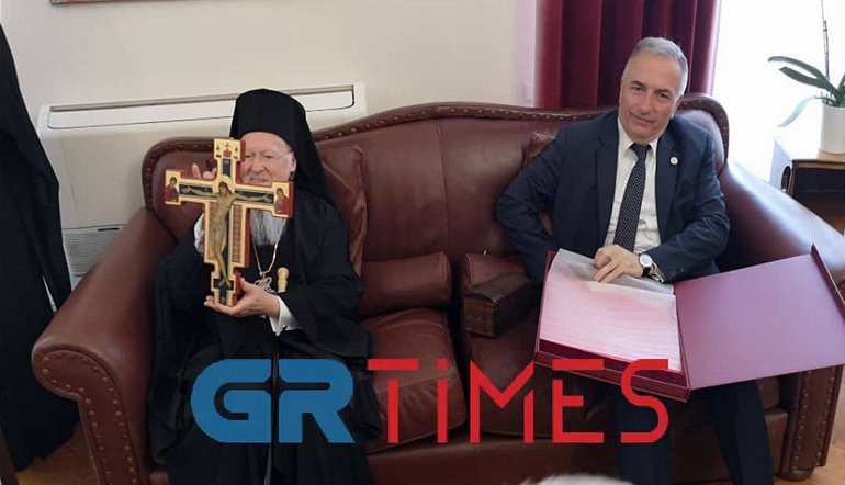 Θεσσαλονίκη: Στο ΥΜΑΘ ο Οικουμενικός Πατριάρχης Βαρθολομαίος