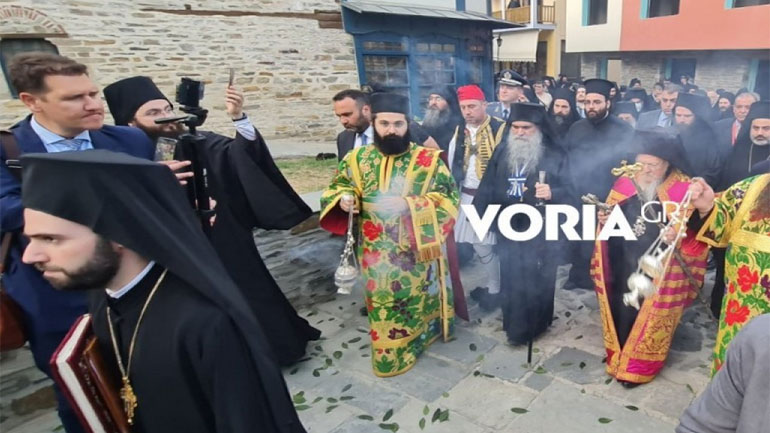 Οικουμενικός Πατριάρχης: «Αγαστή» η συνεργασία της ελληνικής πολιτείας με τη «Μητέρα Εκκλησία» στο Άγιον Όρος