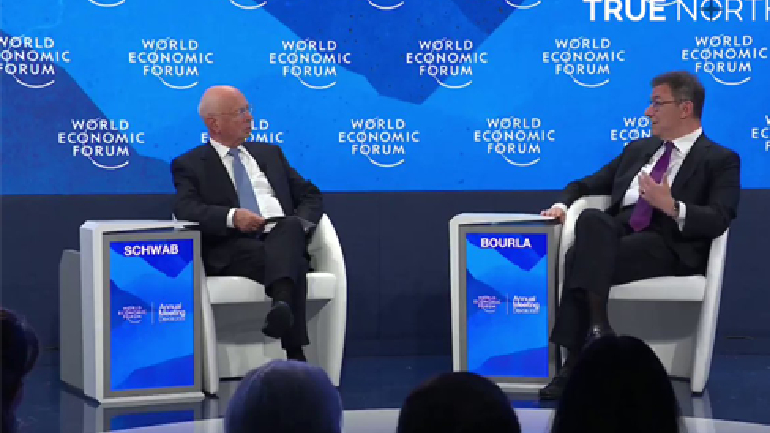 Αποκαλυπτικός διάλογος Klaus Schwab και Άλμπερτ Μπουρλά στο Νταβός