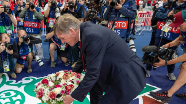 Ο Νταλγκλίς τίμησε την μνήμη των θυμάτων του Χέιζελ