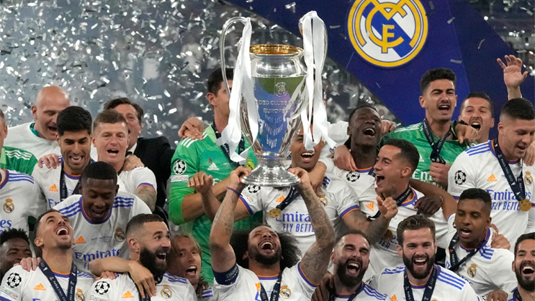 Εννέα παίκτες της Ρεάλ έφθασαν τις πέντε κατακτήσεις του Champions League