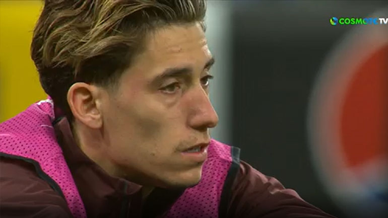 H απογοήτευση του Κώστα Τσιμίκα μετά τον χαμένο τελικό της Λίβερπουλ