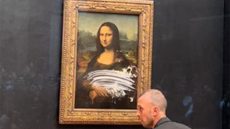 Απόπειρα βανδαλισμού της «Τζοκόντα» στο Λούβρο