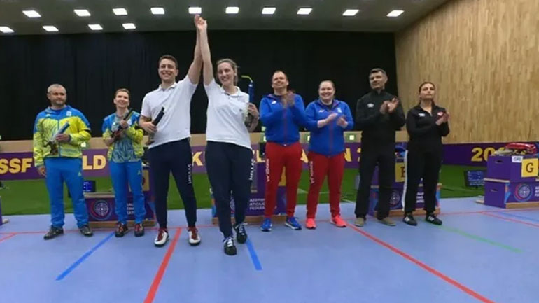 Σκοποβολή: Χρυσό μετάλλιο στο Παγκόσμιο Κύπελλο για τα αδέλφια Κορακάκη!