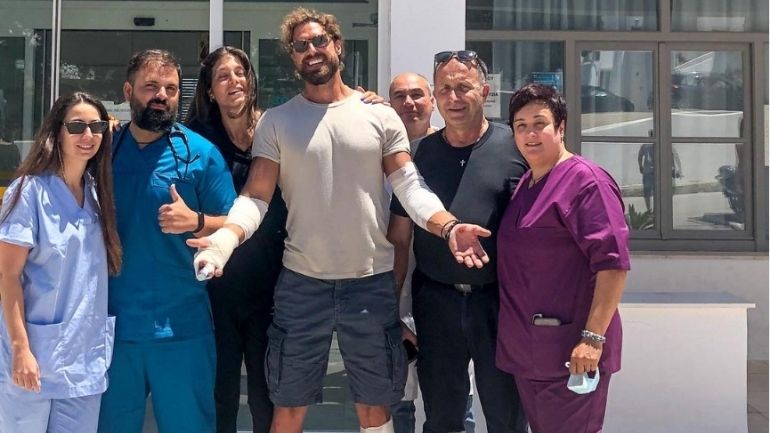 Τροχαίο ατύχημα για τον Νάσο Παπαργυρόπουλο στη Μήλο