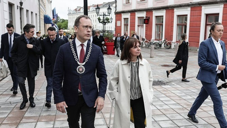 Επίσκεψη Σακελλαροπούλου στο Ανώτατο Δικαστήριο της Εσθονίας