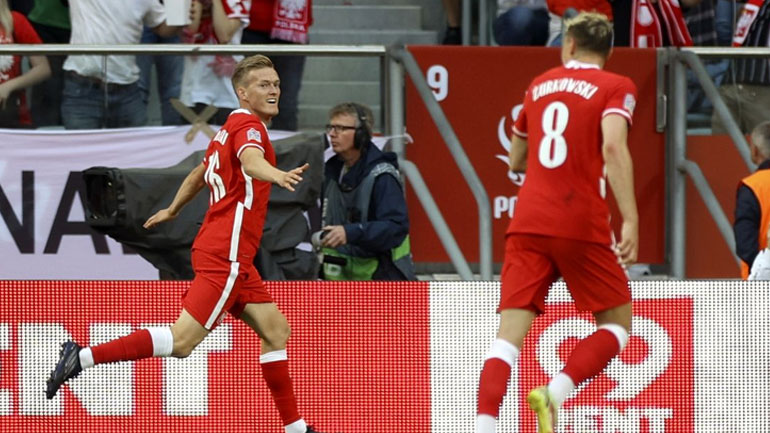 Nations League: Πρώτη νίκη για την Πολωνία, 2-1 την Ουαλία με γκολ του Σφιντέρσκι!