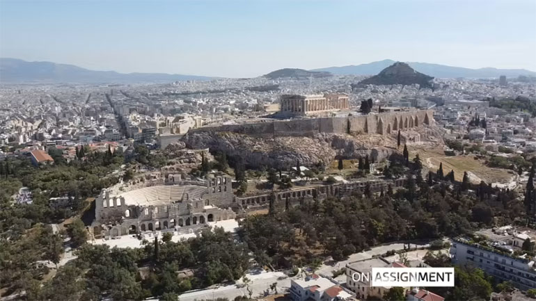 Εκπομπή του ITV για την επιστροφή των Γλυπτών του Παρθενώνα