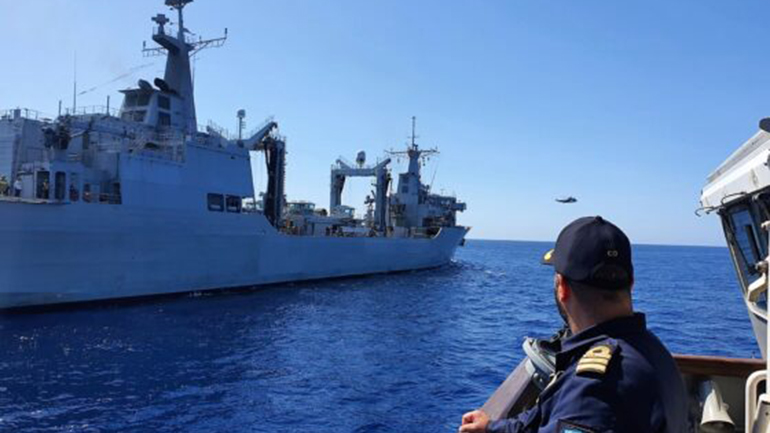 Ένοπλες Δυνάμεις: Συνεκπαίδευση Ναυτικού και Αεροπορίας με τη Μόνιμη Συμμαχική Ναυτική Δύναμη 2 Ένοπλες Δυνάμεις: Συνεκπαίδευση Ναυτικού και Αεροπορίας με τη Μόνιμη Συμμαχική Ναυτική Δύναμη 2