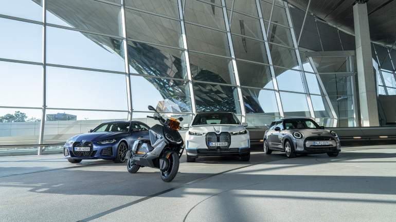 Ηλεκτρικά οχήματα του Ομίλου BMW.