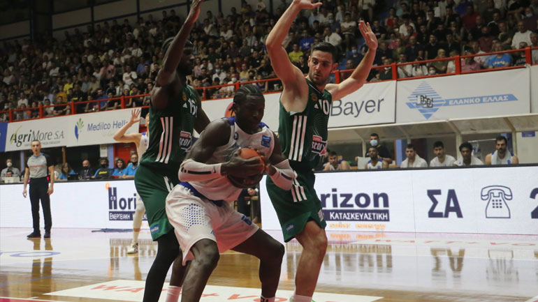 Basket League: Αλλαγή ώρας στον τέταρτο ημιτελικό Λάρισα-Παναθηναϊκός