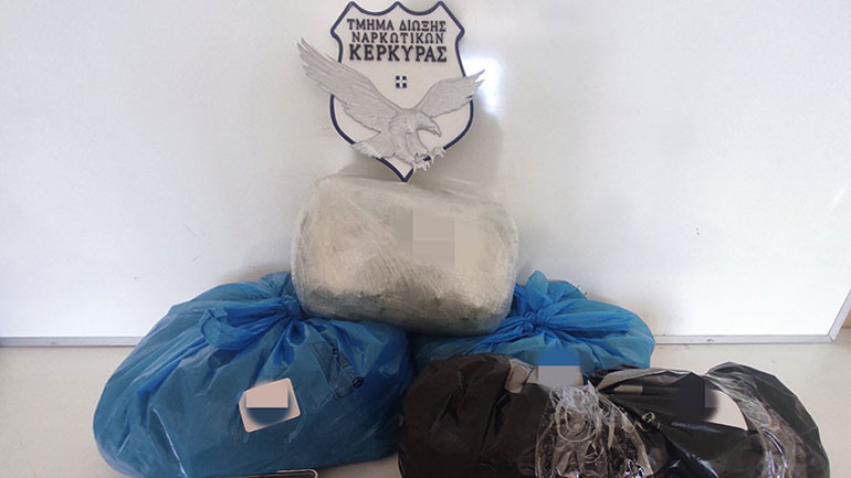 Κέρκυρα: Συνελήφθη 75χρονος για κατοχή μεγάλης ποσότητας χασίς