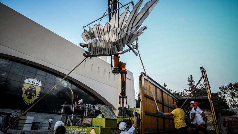 ΑΕΚ: Στην OPAP Arena τα κομμάτια του Δικέφαλου Αετού