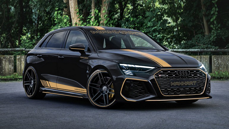 Τρομοκρατεί το Audi RS3 της Manhart με 500 άλογα και αψεγάδιαστη εμφάνιση