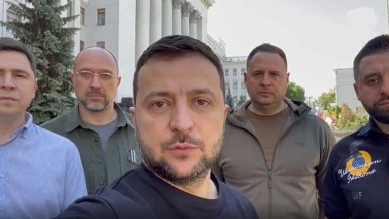 Ζελένσκι: «Η νίκη θα είναι δική μας»