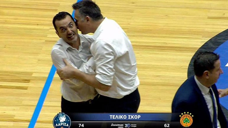 Λάρισα-Παναθηναϊκός: Σύρραξη μετά το τέλος του αγώνα – Εκτός εαυτού ο Βόβορας