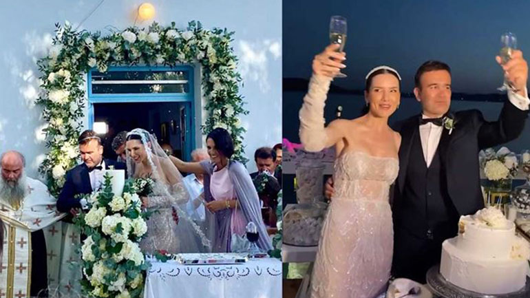 Τζώρτζια Βαϊνά: Ο λαμπερός γάμος της πρώην παίκτριας του «My Style Rocks» στο Πόρτο Χέλι