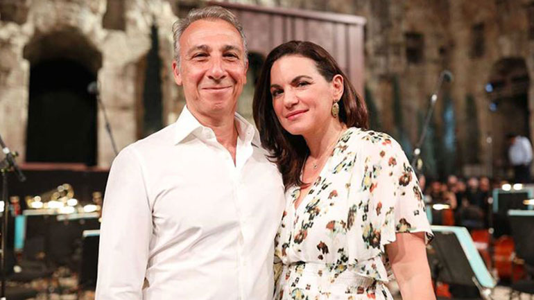 Όλγα Κεφαλογιάννη-Μίνως Μάτσας: Παρακολούθησαν στο Ηρώδειο την παράσταση «Ριγολέττος»