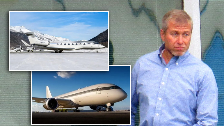 Το υπουργείο Εμπορίου των ΗΠΑ διέταξε την κατάσχεση δύο αεροπλάνων του Αμπράμοβιτς