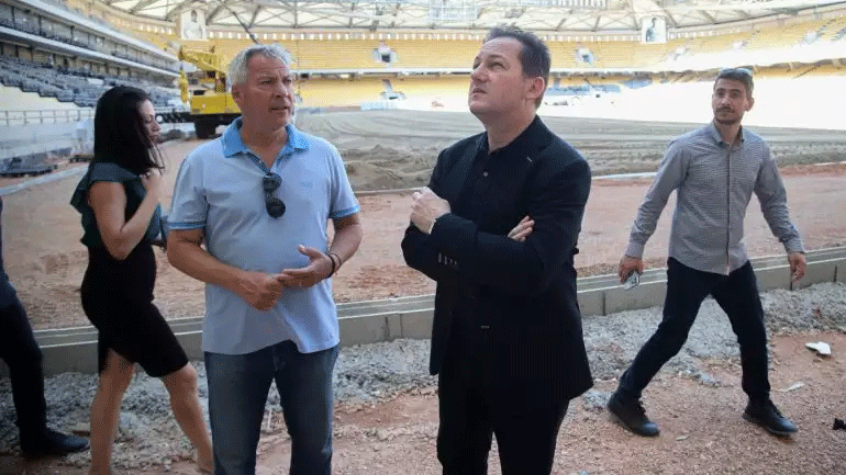 ΑΕΚ: Στην «Αγιά Σοφιά – Opap Arena» ο Στέλιος Πέτσας