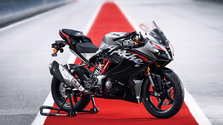 Πάνω στην TVS Apache 310RR θα στηριχτεί η G310RR.