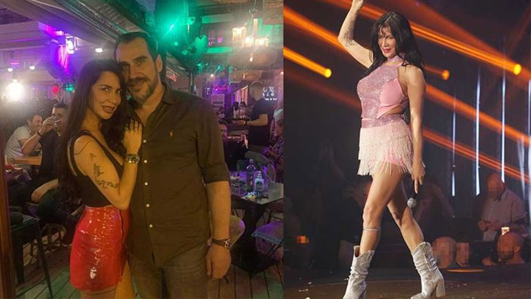 Πάολα: Έγινε νονά στην Κρήτη – Στο πλευρό της ο σύντροφός της