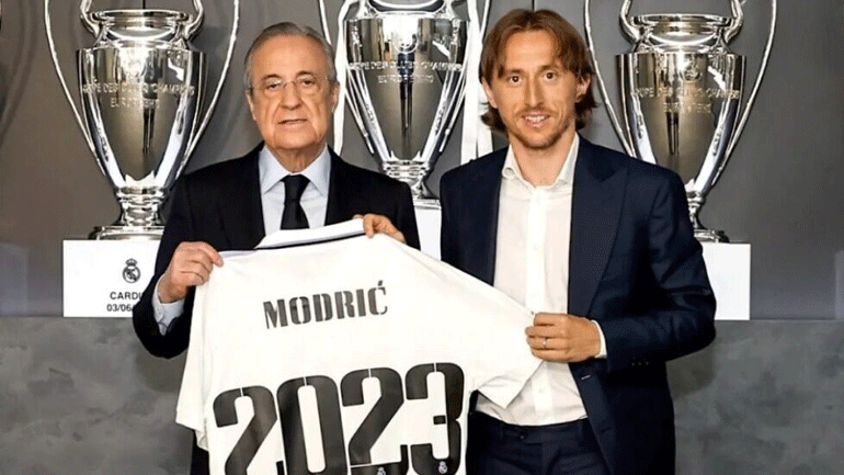 Η Ρεάλ ανακοίνωσε την ανανέωση του Μόντριτς