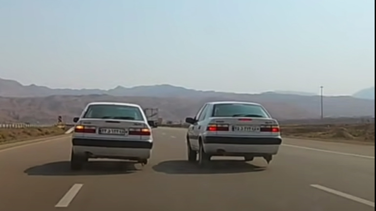 Citroen Xantia πηγαίνουν με 200χλμ./ώρα σε τρεις τροχούς