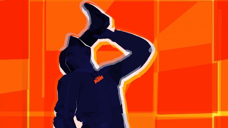 Ο Miller στο διάσημο πλέον «shoey» που κάνει στο βάθρο των νικητών.