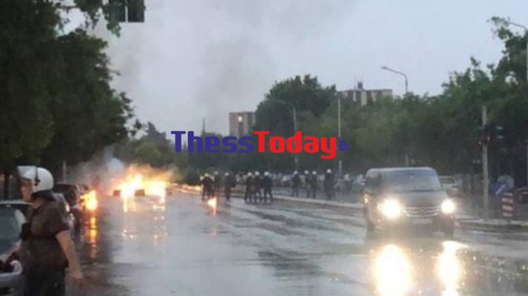Θεσσαλονίκη: Επεισόδια μετά την ολοκλήρωση φοιτητικών πορειών