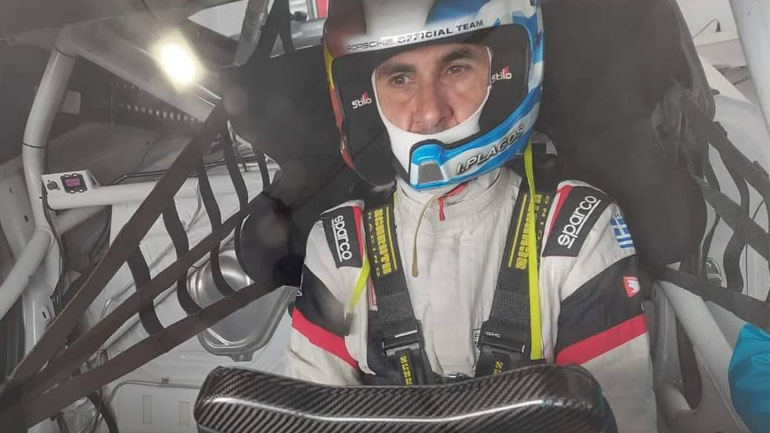 Με το δεξί ξεκίνησε ο Γιάννης Πλάγος στην πίστα του  Le Mans για το Porsche Sprint Challenge Cup France!