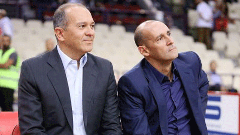 Μπάσκετ: Παρουσία Αγγελόπουλων η προπόνηση του Ολυμπιακού