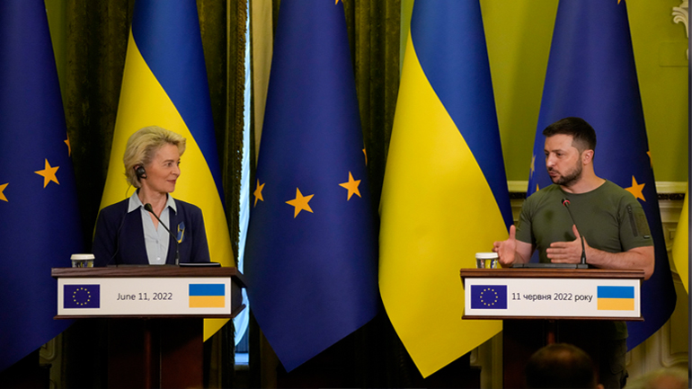 Ούρσουλα φον ντερ Λάιεν: Την προσεχή εβδομάδα θα αποφασίσει η ΕΕ για την αίτηση ένταξης της Ουκρανίας