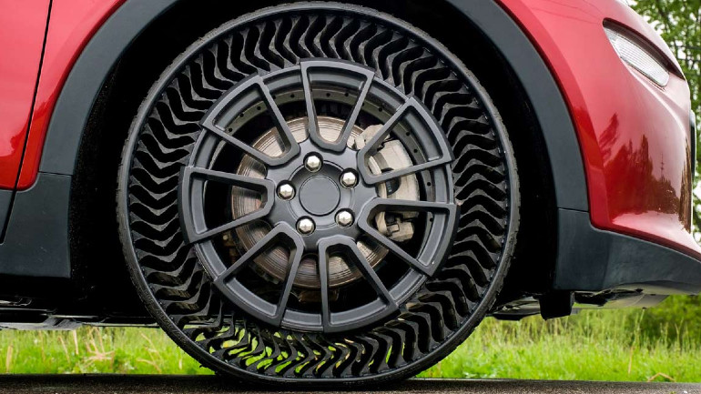 Ένα από τα πρωτοποριακά ελαστικά της Michelin.