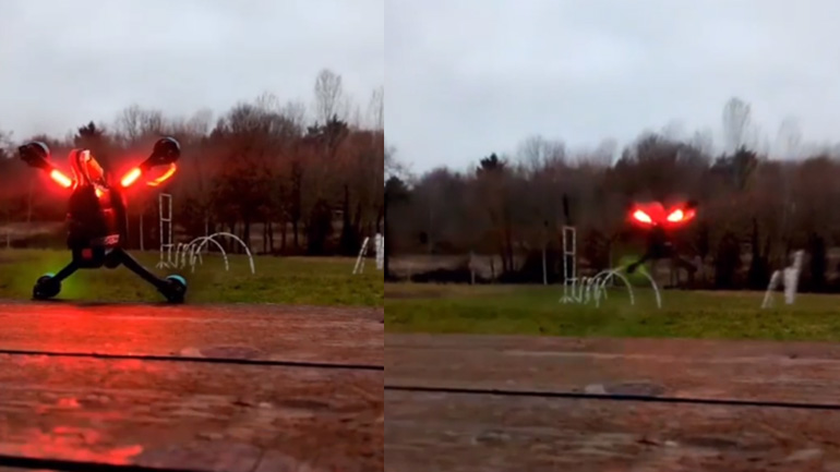 Drone πιάνει 0-200 χλμώρα σε 1 δευτερόλεπτο