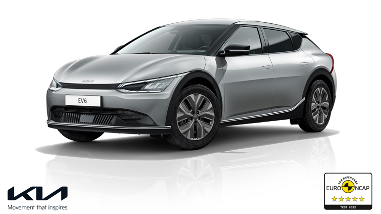 Με πέντε αστέρια βραβεύτηκε το Kia EV6 στην αξιολόγηση του Euro NCAP
