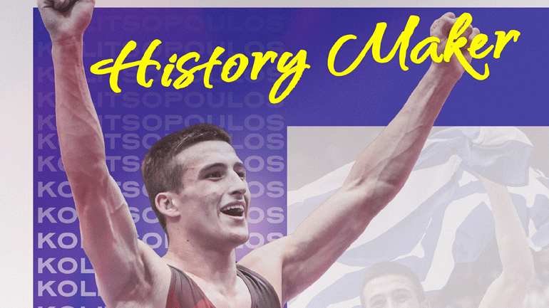 Πάλη: Εγραψε Ιστορία ο «χρυσός» Κολιτσόπουλος, «χάλκινος» ο Θάνος