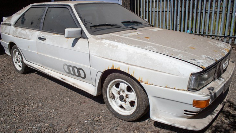 Βρέθηκε Audi Quattro Turbo παρατημένο σε αχυρώνα για 30 χρόνια