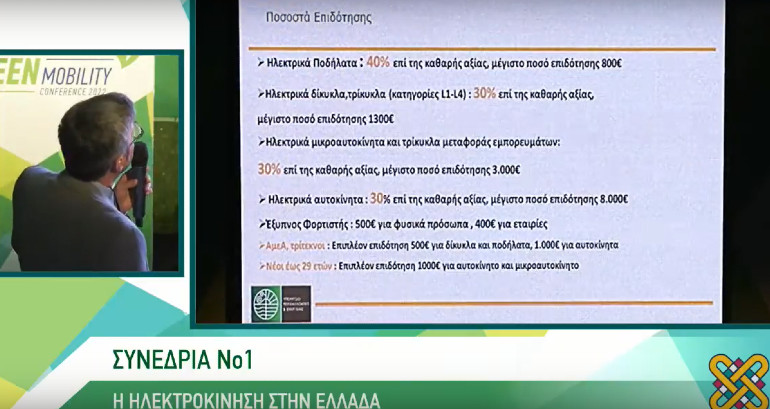 Η παρουσίαση στο Πανεπιστήμιο Δυτικής Μακεδονίας.