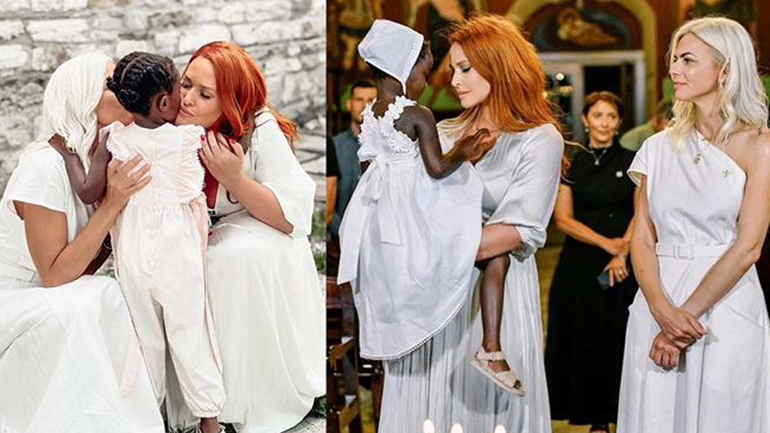 Χριστίνα Κοντοβά: Δείτε το βίντεο που δημοσίευσε από τη βάφτιση της κόρης της