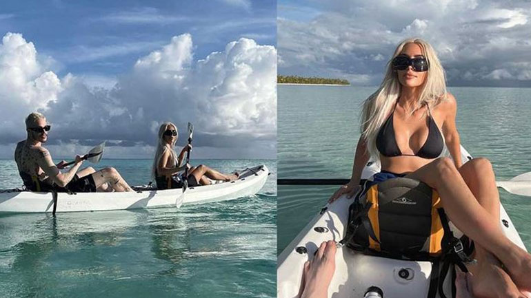 «Παραλία για δύο»: Η Kim Kardashian και ο Pete Davidson σε μια ρομαντική απόδραση