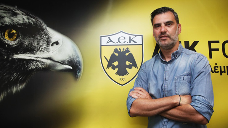 AEK: Νέος team manager ο Δημήτρης Ναλιτζής